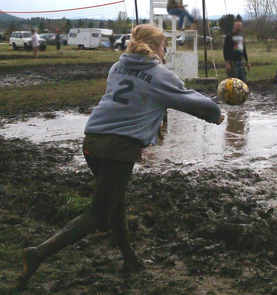 Spinal Fusion + Mud Volleyball in the Cold = Finding the Limit