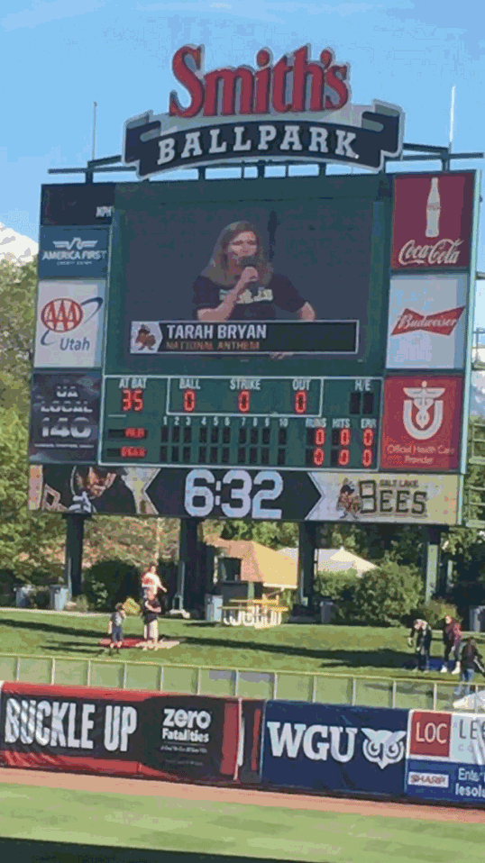 Why I Sang the National Anthem at a Professional Baseball Game, or How to Be Resilient